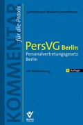 Cover: PersVG Berlin - Personalvertretungsgesetz Berlin - Bund-Verlag