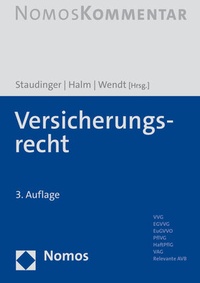 Abbildung von: Versicherungsrecht - Nomos