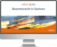 Abbildung von: Beamtenrecht in Sachsen online - Rehm