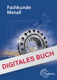 Bild vergrößern Bild: Fachkunde Metall - Europa-Lehrmittel