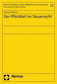 Abbildung von: Der Pflichtteil im Steuerrecht - Nomos