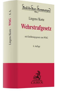 Abbildung von: Wehrstrafgesetz: WStG - C.H.BECK