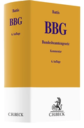 Cover: Bundesbeamtengesetz: BBG - C.H.BECK