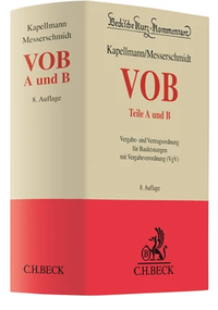 Abbildung von: VOB Teile A und B - C.H.BECK