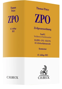 Abbildung von: Zivilprozessordnung: ZPO - C.H.BECK