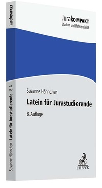 Abbildung von: Latein für Jurastudierende - C.H.BECK