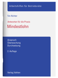 Cover: Mindestlohn - Vahlen