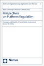 Cover: Perspectives on Platform Regulation - Nomos