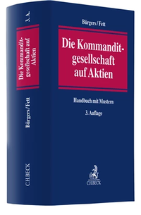 Abbildung von: Die Kommanditgesellschaft auf Aktien - C.H.BECK