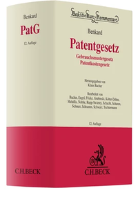 Abbildung von: Patentgesetz - C.H.BECK