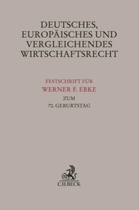 Abbildung von: Deutsches, Europäisches und Vergleichendes Wirtschaftsrecht - C.H.BECK