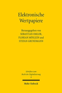 Abbildung von: Elektronische Wertpapiere - Mohr Siebeck