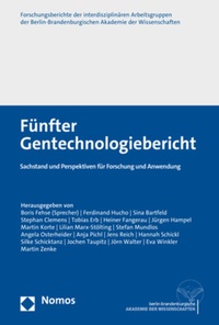 Abbildung von: Fünfter Gentechnologiebericht - Nomos