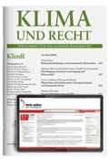 Abbildung von: KlimR - Klima und Recht - C.H.BECK
