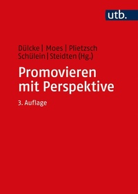 Abbildung von: Promovieren mit Perspektive - UTB