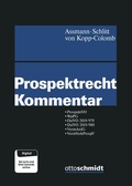 Cover: Prospektrecht Kommentar - Otto Schmidt Verlag