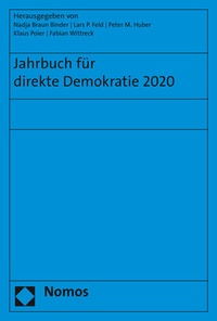 Abbildung von: Jahrbuch für direkte Demokratie 2020 - Nomos