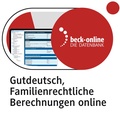 Abbildung von: beck-online. Familienrechtliche Berechnungen Online - C.H.BECK