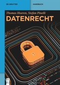 Cover: Datenrecht - De Gruyter