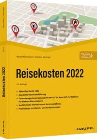 Abbildung von: Reisekosten 2022 - Haufe-Lexware