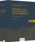 Cover: Erbschaft- und Schenkungsteuer, Bewertungsgesetz: ErbSt - Sch&auml;ffer-Poeschel