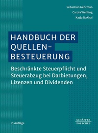 Enlarge image Cover: Handbuch der Quellenbesteuerung - Schäffer-Poeschel