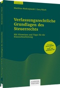 Cover: Verfassungsrechtliche Grundlagen des Steuerrechts - Sch&auml;ffer-Poeschel