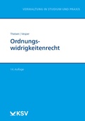 Cover: Ordnungswidrigkeitenrecht - KSV Medien
