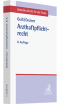 Abbildung von: Arzthaftpflichtrecht - C.H.BECK