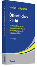Cover: &Ouml;ffentliches Recht - Vahlen