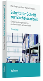 Cover: Schritt für Schritt zur Bachelorarbeit - Vahlen