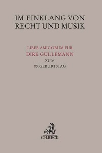 Abbildung von: Im Einklang von Recht und Musik - C.H.BECK