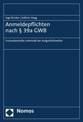 Cover: Anmeldepflichten nach &sect; 39a GWB - Nomos