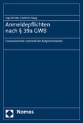 Cover: Anmeldepflichten nach &sect; 39a GWB - Nomos