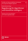 Cover: Regulierung für Algorithmen und Künstliche Intelligenz - Nomos