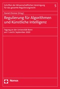 Cover: Regulierung f&uuml;r Algorithmen und K&uuml;nstliche Intelligenz - Nomos