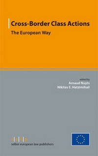 Enlarge image Cover: Cross-Border Class Actions - Sellier. European Law Publishers