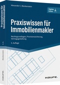 Cover: Praxiswissen f&uuml;r Immobilienmakler - Haufe-Lexware