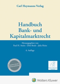 Enlarge image Cover: Handbuch Bank- und Kapitalmarktrecht - Carl Heymanns Verlag