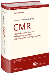 Enlarge image Cover: CMR - Kommentar - Fachmedien Recht und Wirtschaft