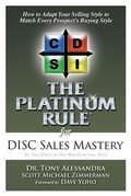 Cover: The Platinum Rule for DISC Sales Mastery - Alessandra & Associates, Inc.