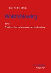 Enlarge image Cover: Whistleblowing - C.F. Müller