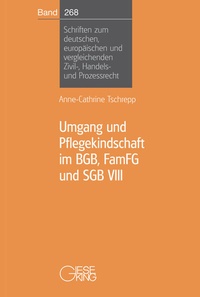 Abbildung von: Umgang und Pflegekindschaft im BGB, FamFG und SGB VIII - Gieseking