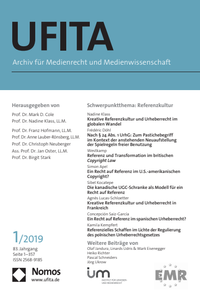 Abbildung von: UFITA - Nomos