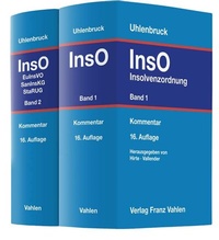 Abbildung von: Insolvenzordnung Gesamtwerk. InsO - Vahlen