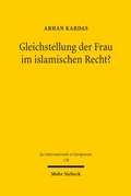 Cover: Gleichstellung der Frau im islamischen Recht? - Mohr Siebeck