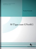 Cover: 50 Tipps zum GNotKG - Deutscher Notarverlag