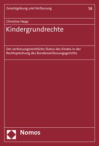 Abbildung von: Kindergrundrechte - Nomos