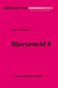 Enlarge image Cover: Staatsrecht II - Kohlhammer