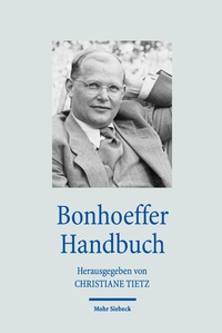 Enlarge image Cover: Bonhoeffer Handbuch - Mohr Siebeck
